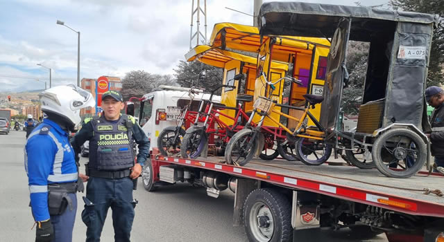 Bicitaxis en Soacha no cumplen las condiciones mínimas de seguridad.