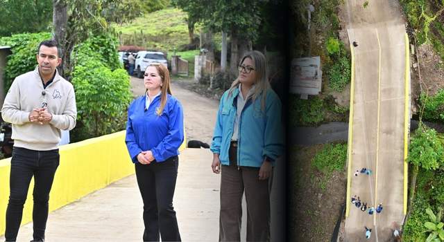 Cundinamarca entrega puente clave para la movilidad de productos del campo hacia Bogotá