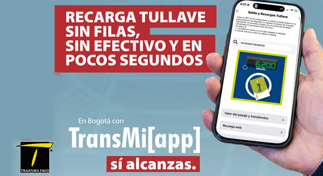 Novedosa herramienta para moverse en TransMilenio: la usan en ciudades como Dubai, Berlín y San Francisco-